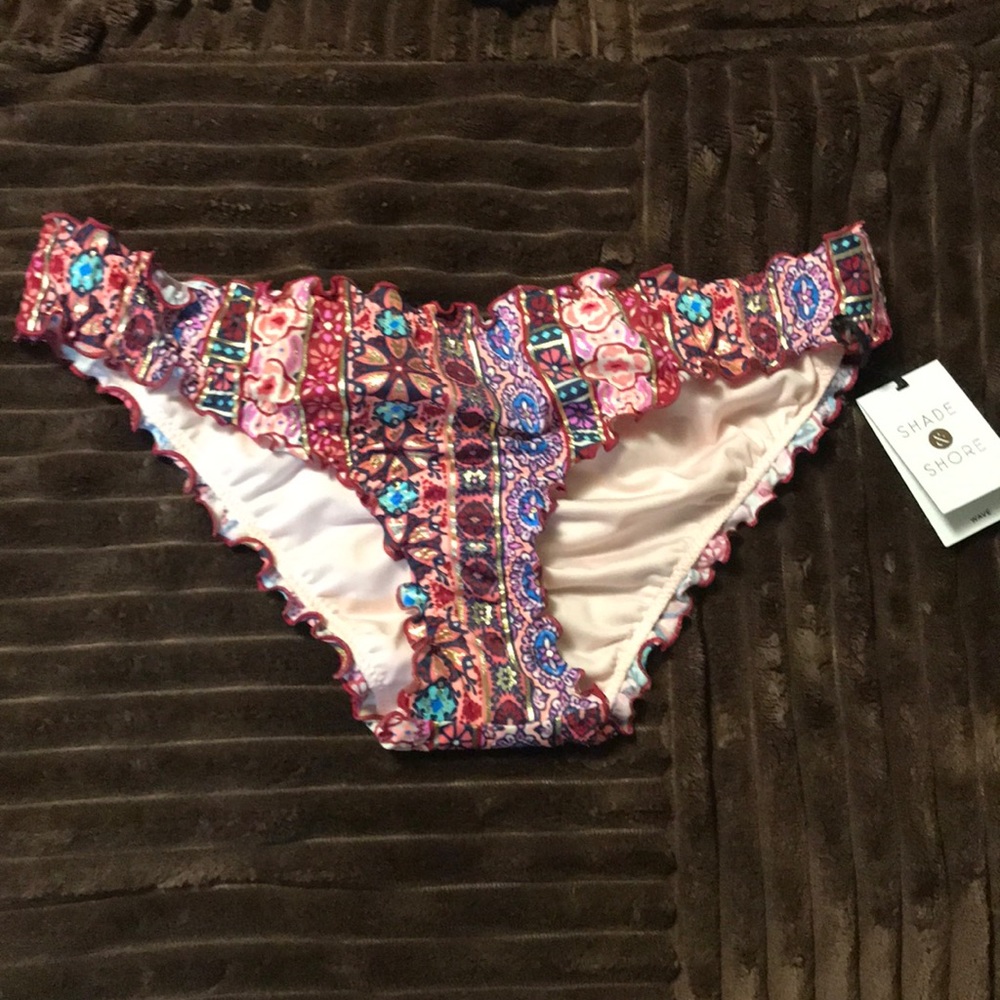 Cheeky butt swim bottom.
